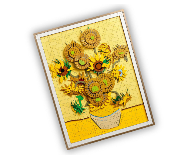 LEGO Art 31215 „Słoneczniki” Vincent van Gogh - 1308189 - zdjęcie 3